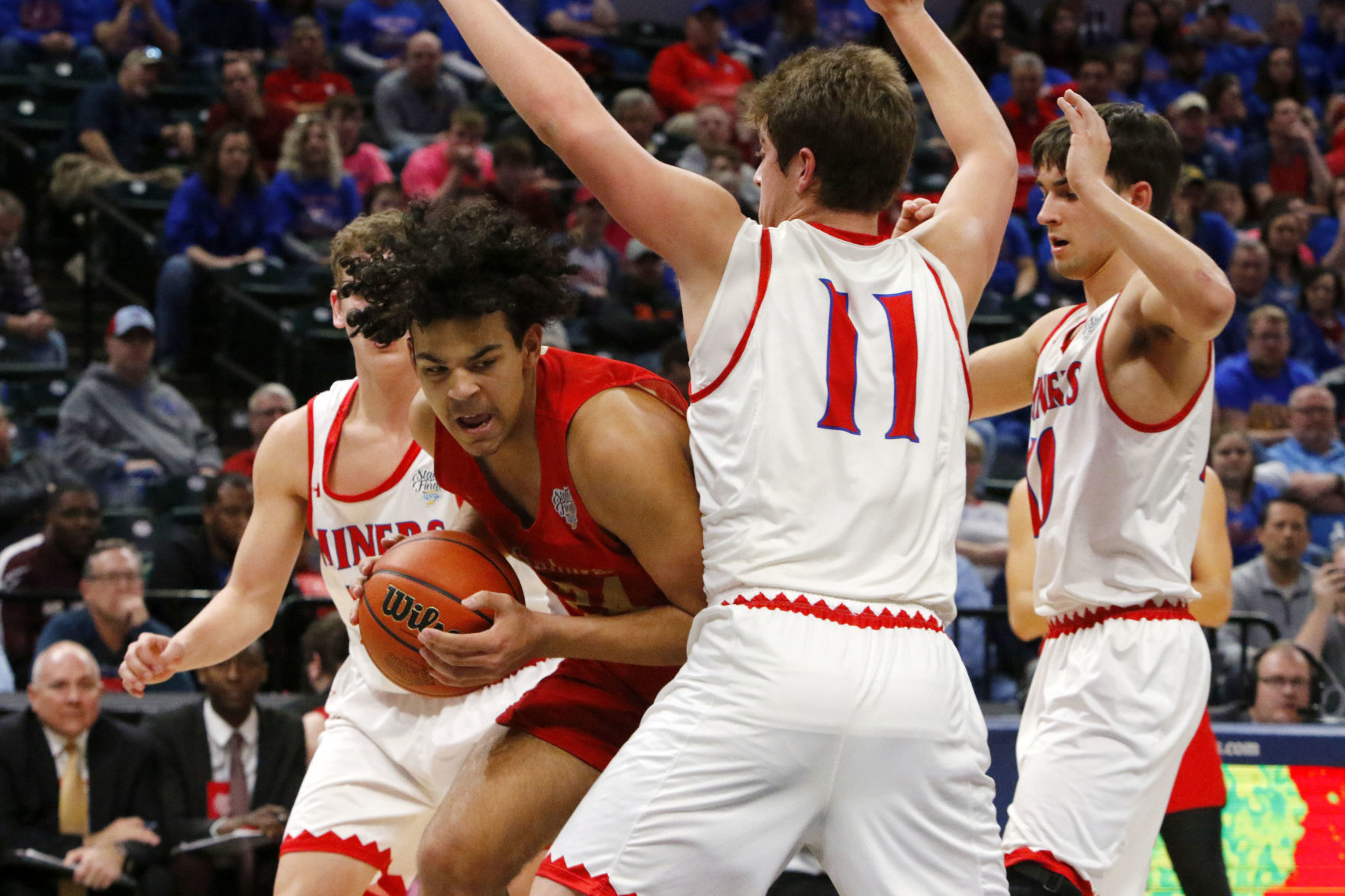 Boys basketball Class 2A state final - Andrean vs. Linton-Stockton